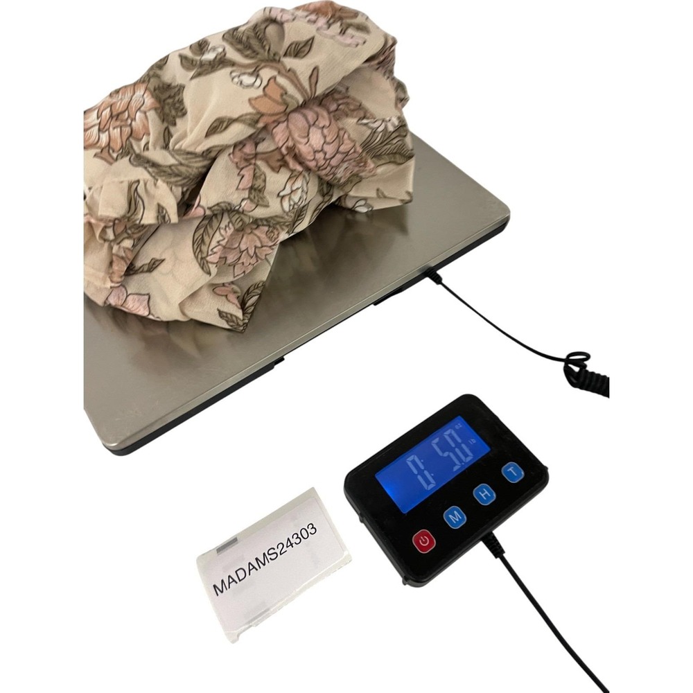 Vintage Brown 2‎ Piece Floral Blouse & Midi Skirt Outfit Set Size Small 1970s - Picture 10 of 10